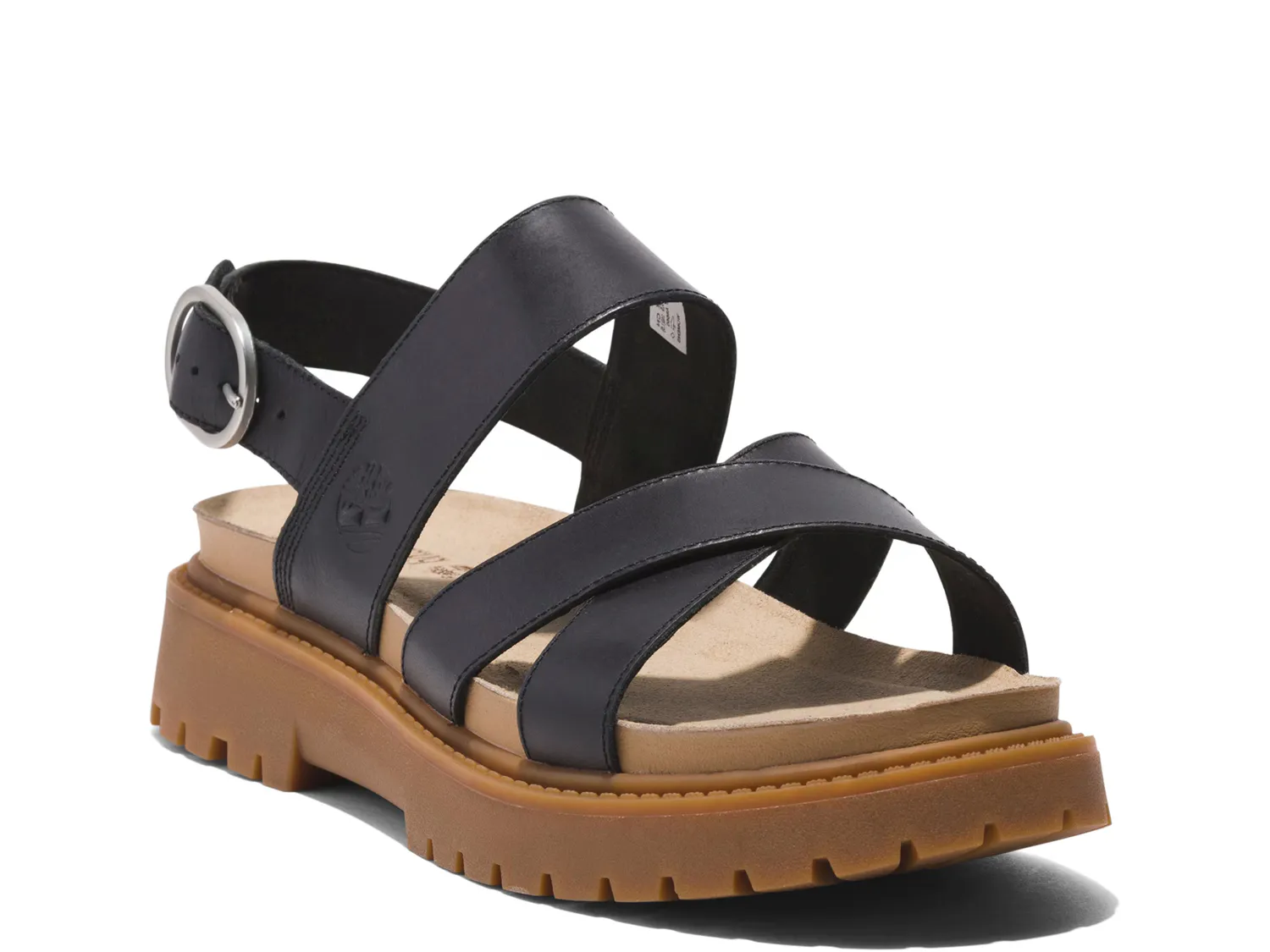 

Сандалии Clairemont Way Cross-Strap Sandal Timberland, черный