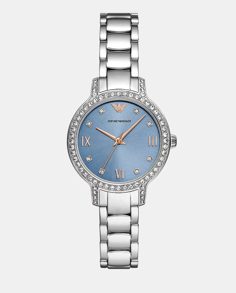 

AR11585 стальные женские часы Emporio Armani, серебрянный