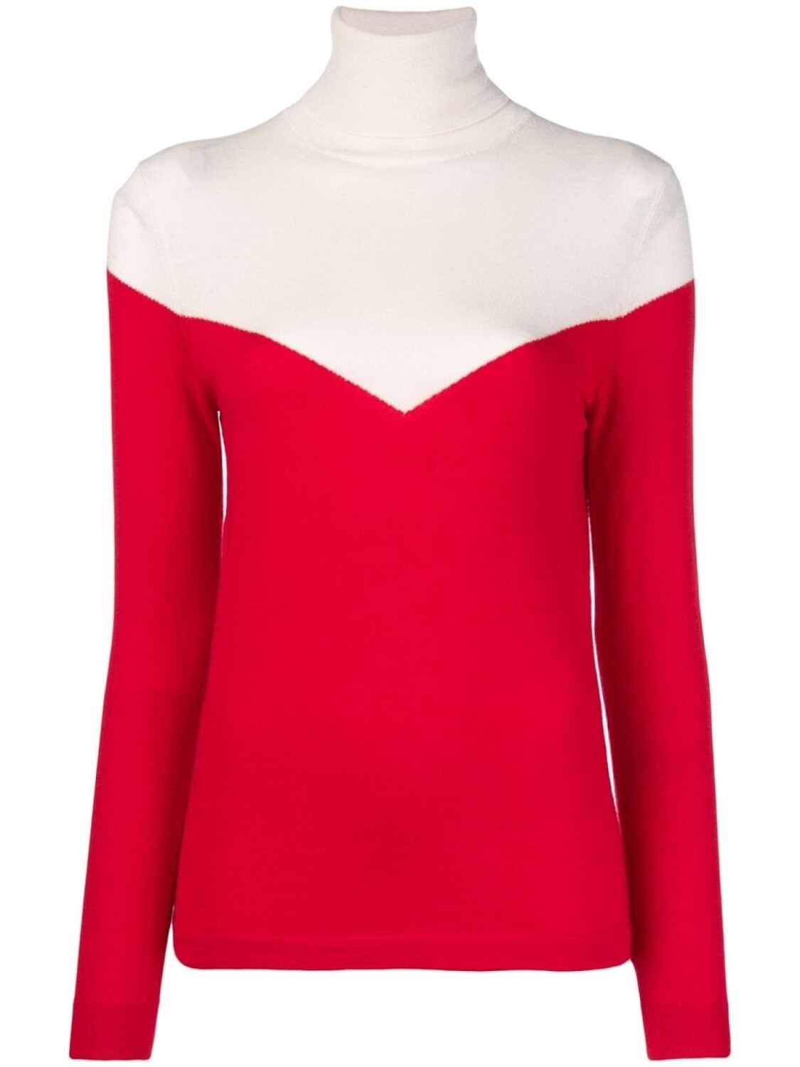 

Джемпер в двух тонах Cashmere In Love, красный