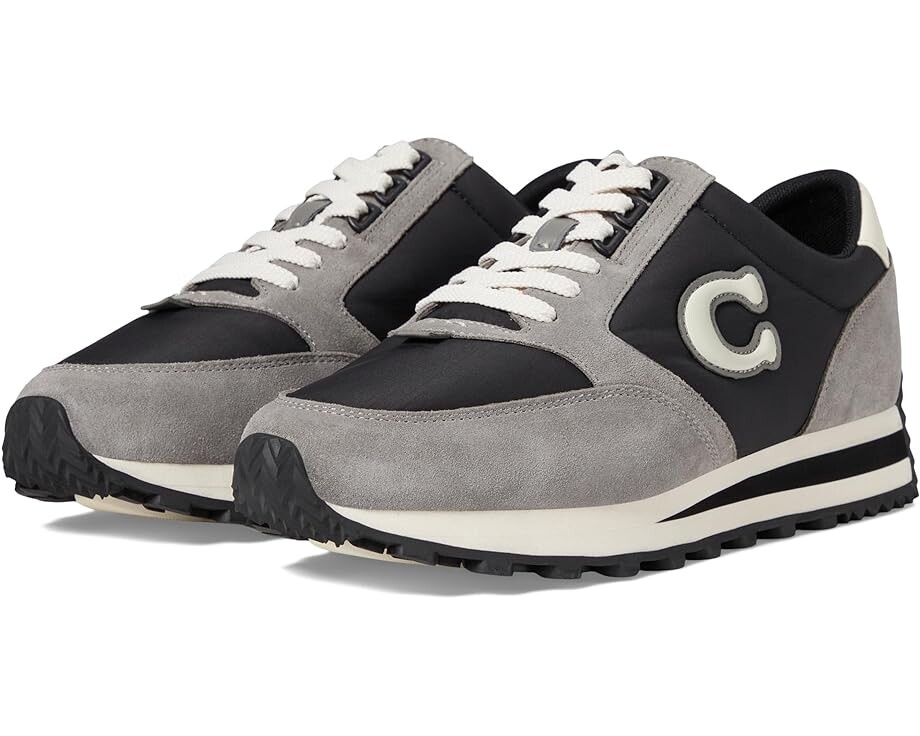 

Кроссовки COACH Runner Sneaker, цвет Black/Heather Grey