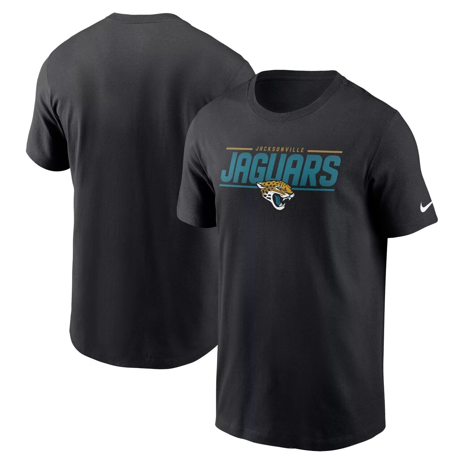 

Мужская черная футболка Jacksonville Jaguars Muscle Nike, Черный