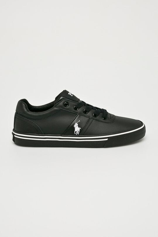

Кожаные кроссовки Polo Ralph Lauren, черный