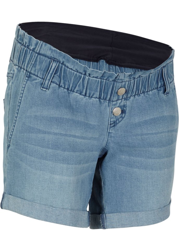 Джинсовые шорты для беременных с бумажным пакетом Bpc Bonprix Collection, синий