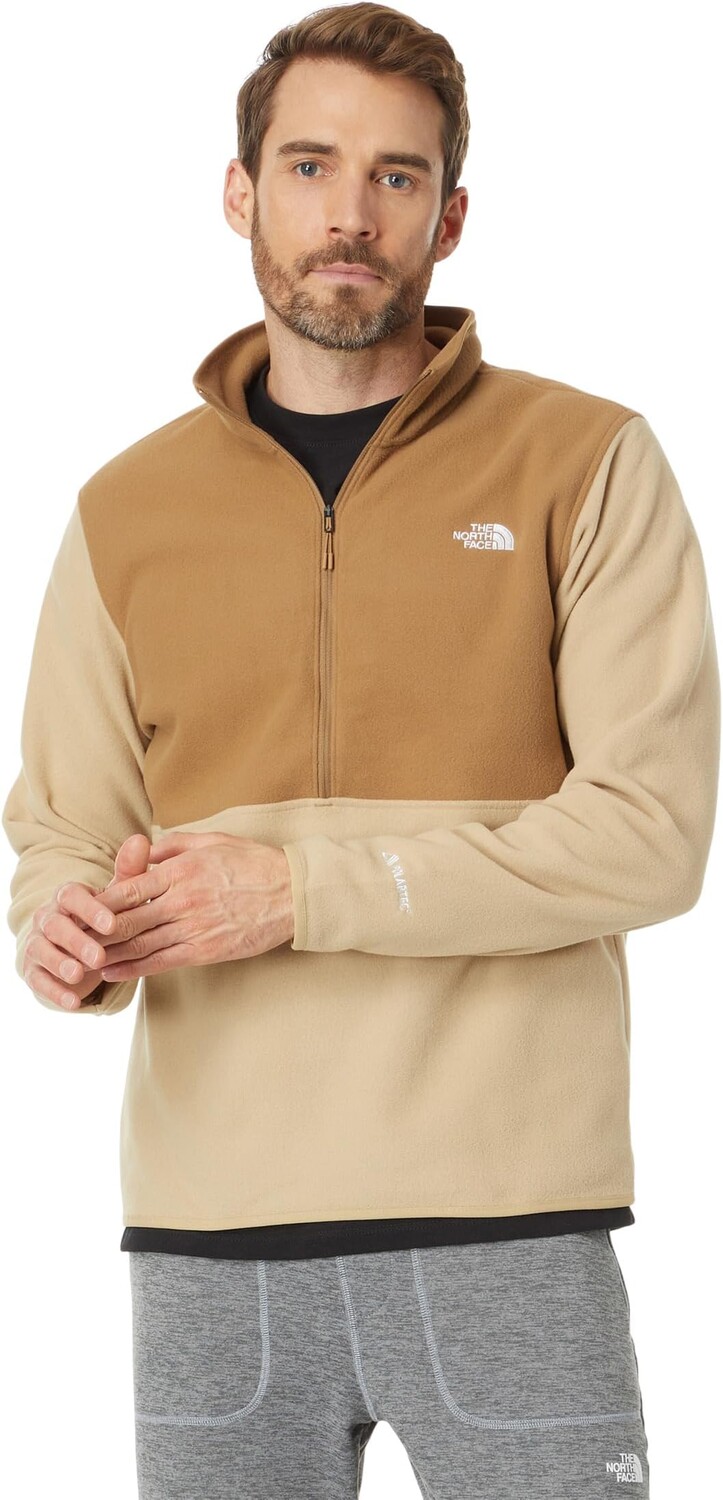 

Куртка Alpine Polartec 100 1/2 Zip The North Face, цвет Khaki Stone/Utility Brown