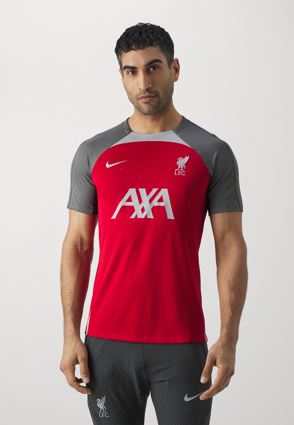 Спортивная футболка Fc Liverpool Strike Nike, цвет gym red/anthracite/wolf grey
