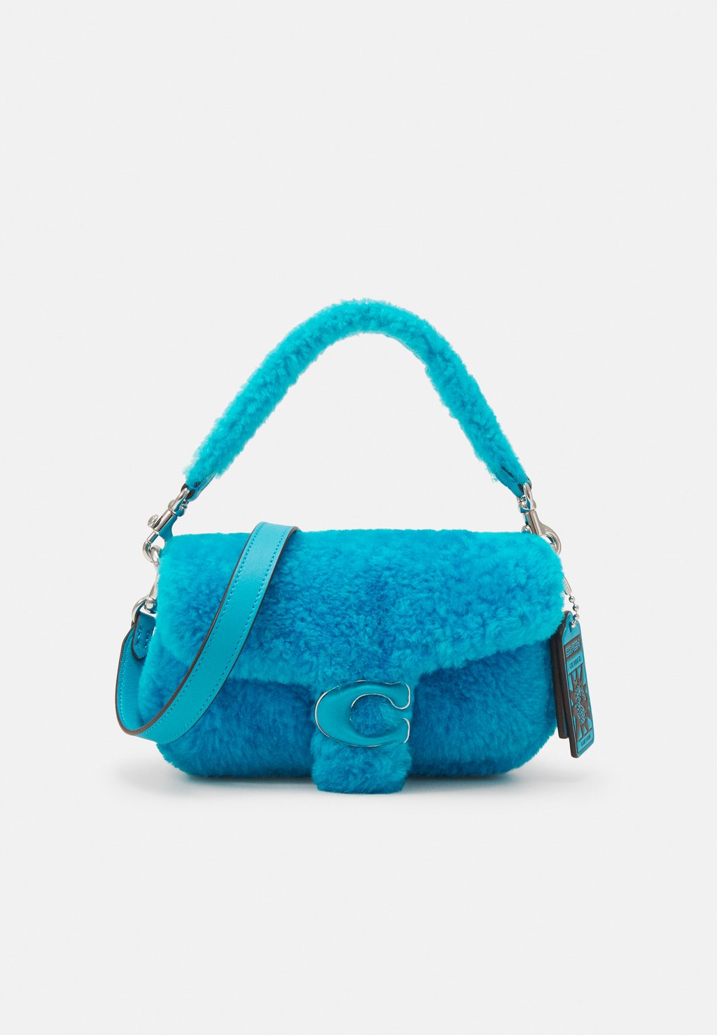 

Сумка THE LIL NAS X DROP TABBY SHOULDER BAG UNISEX Coach, цвет montero blue