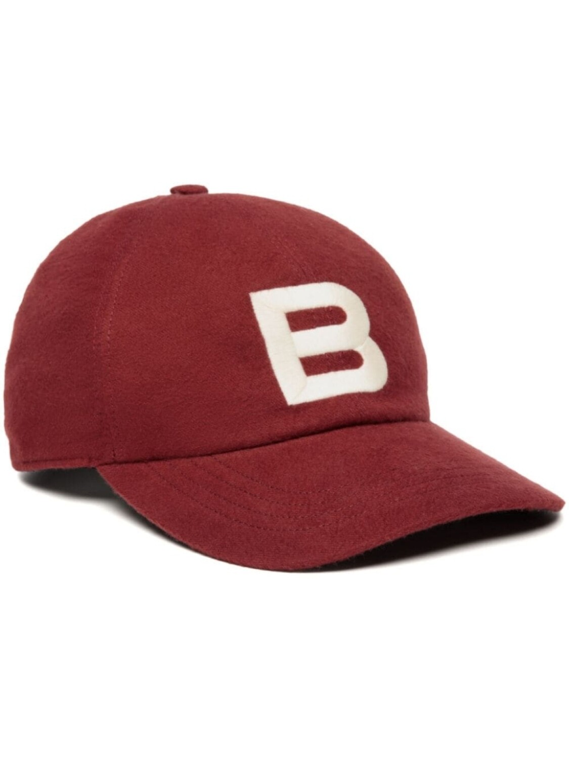 

Bally бейсболка с вышитым логотипом, красный