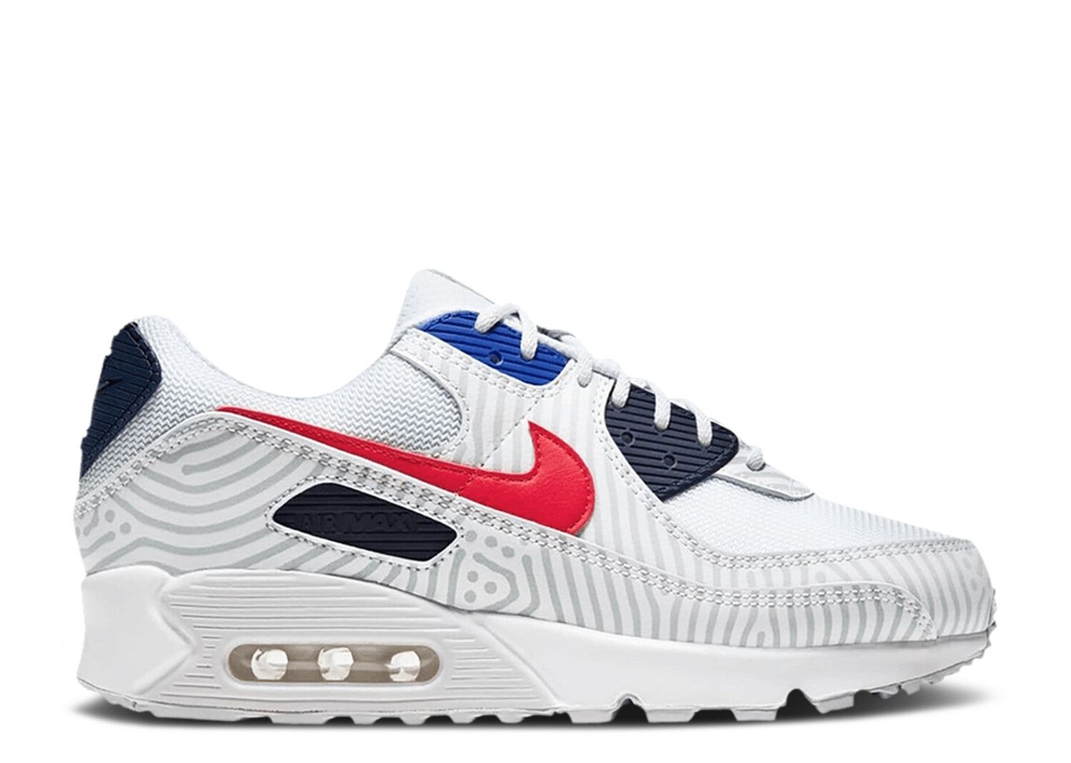 

Кроссовки Nike Air Max 90 Gs 'Euro Tour', белый