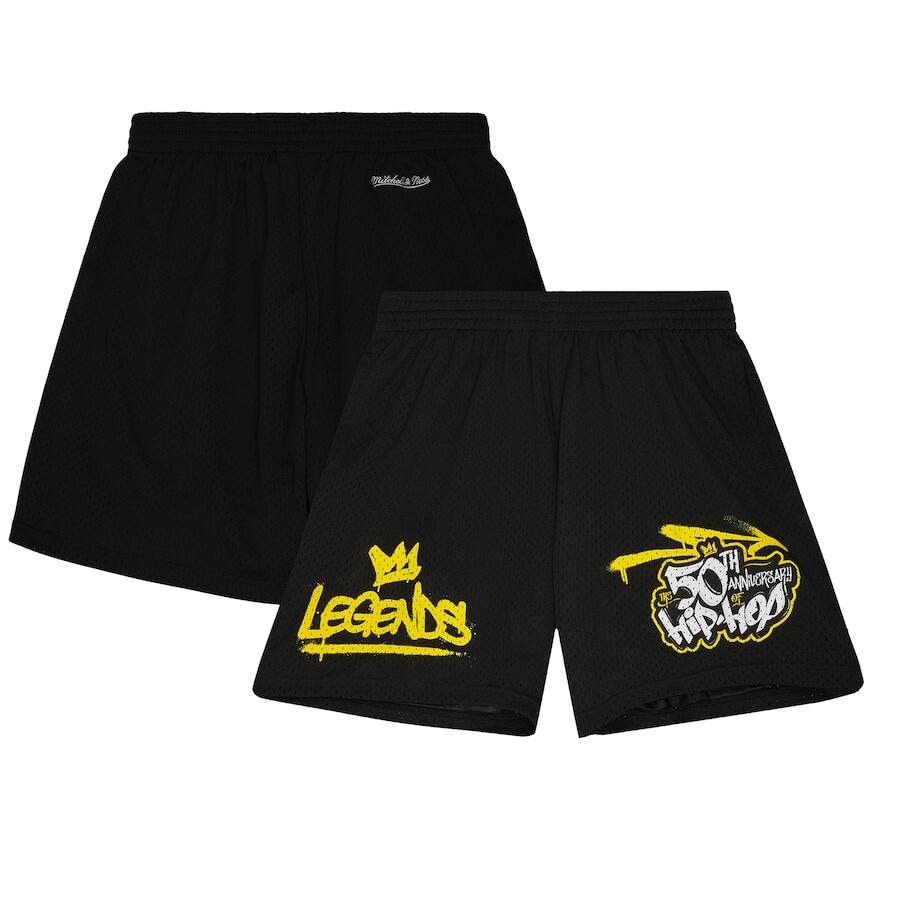 

Шорты Mitchell & Ness 50Th Anniversary Of Hip Hop, черный