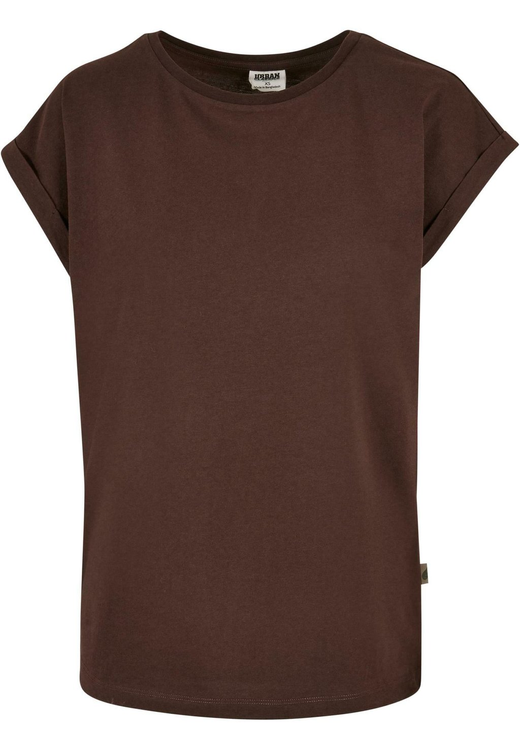 Базовая футболка Urban Classics, коричневый базовая футболка коричневый
