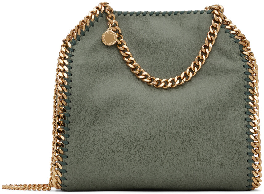 

Зеленая мини-сумка Falabella Stella Mccartney