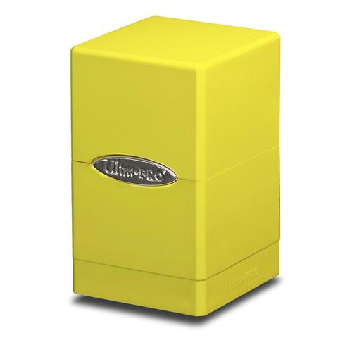 

Коробка для карточек Satin Tower – Lemon Yellow Ultra Pro