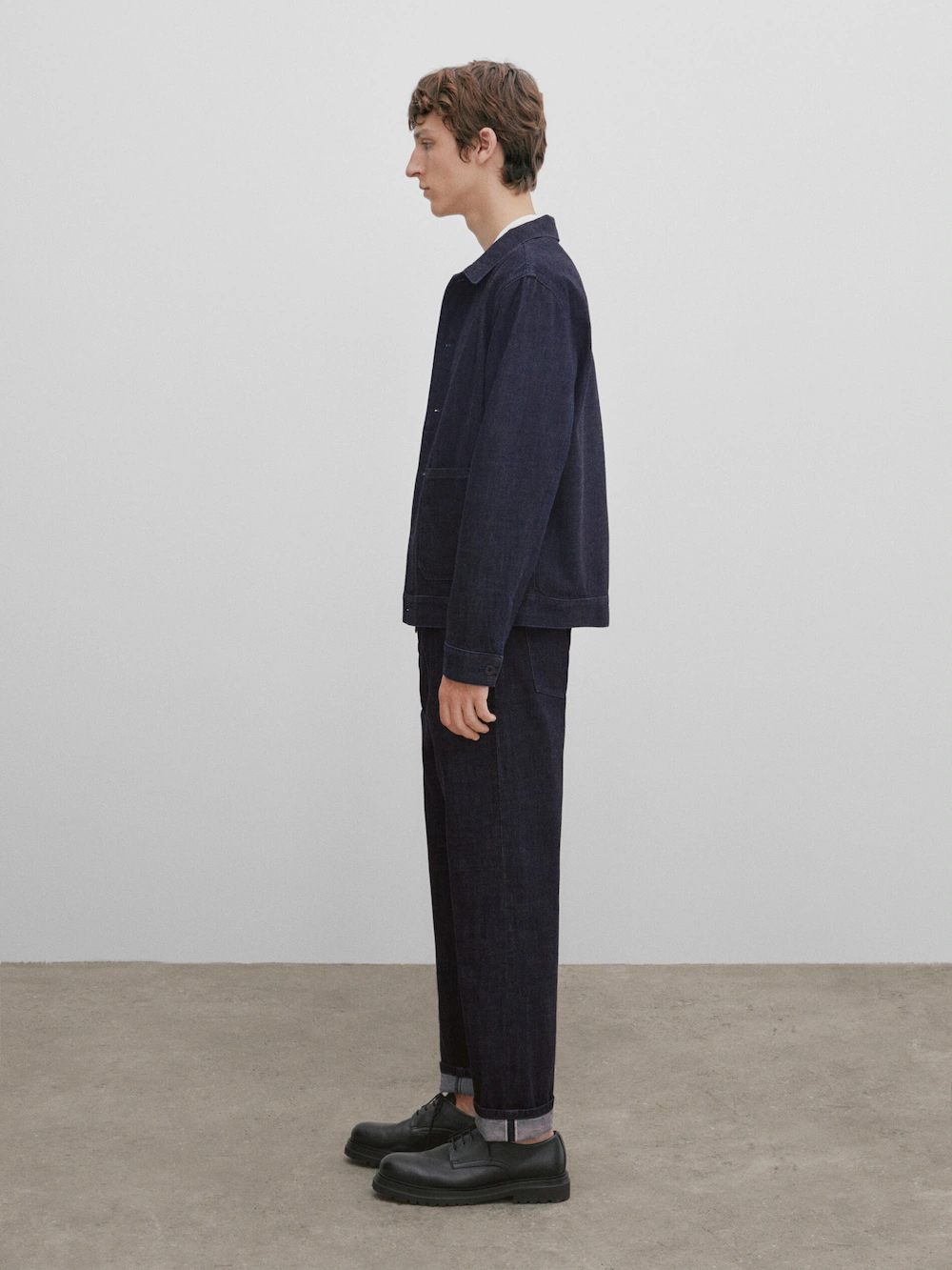 

Джинсы прямого кроя - studio Massimo Dutti, индиго