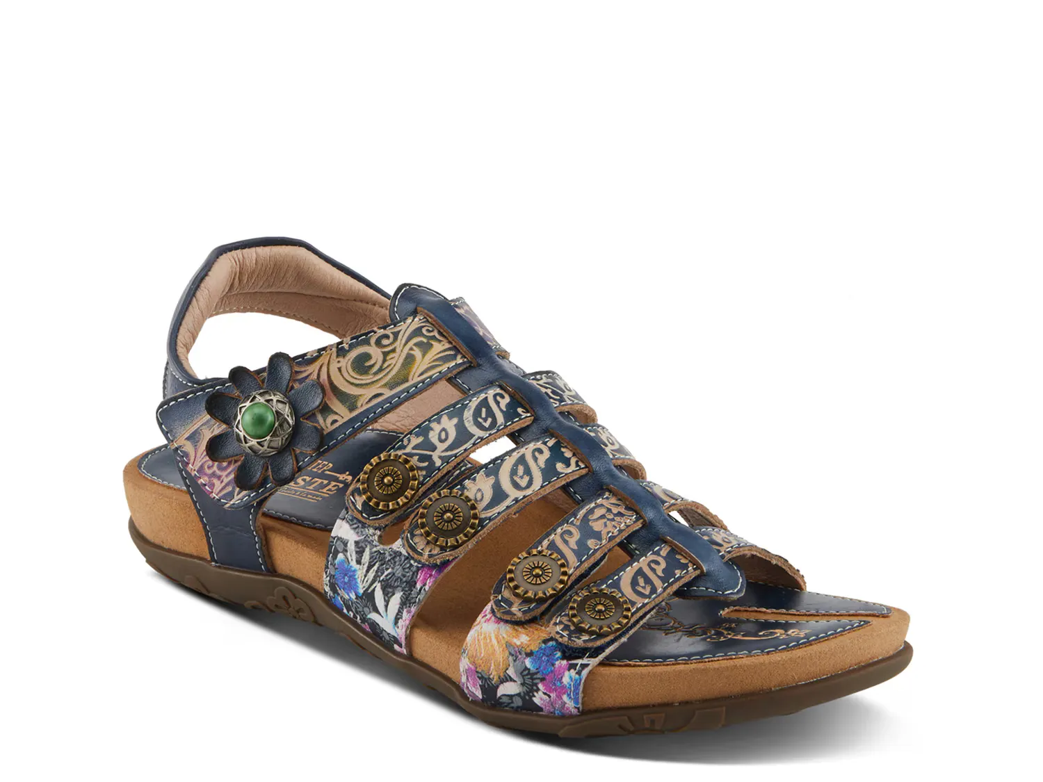 

Сандалии Actionetta Wedge Sandal L'Artiste By Spring Step, темно-синий
