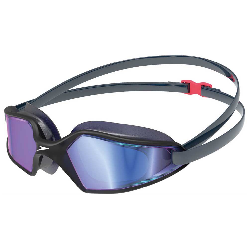 Очки для плавания Speedo Hydropulse Mirror, синий очки для плавания speedo hydropulse синий