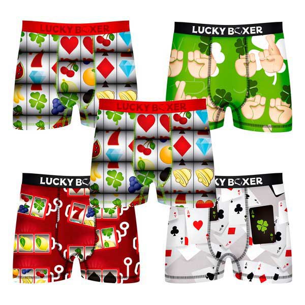 

Боксеры Luckys 5 шт Lucky Assorted, разноцветный