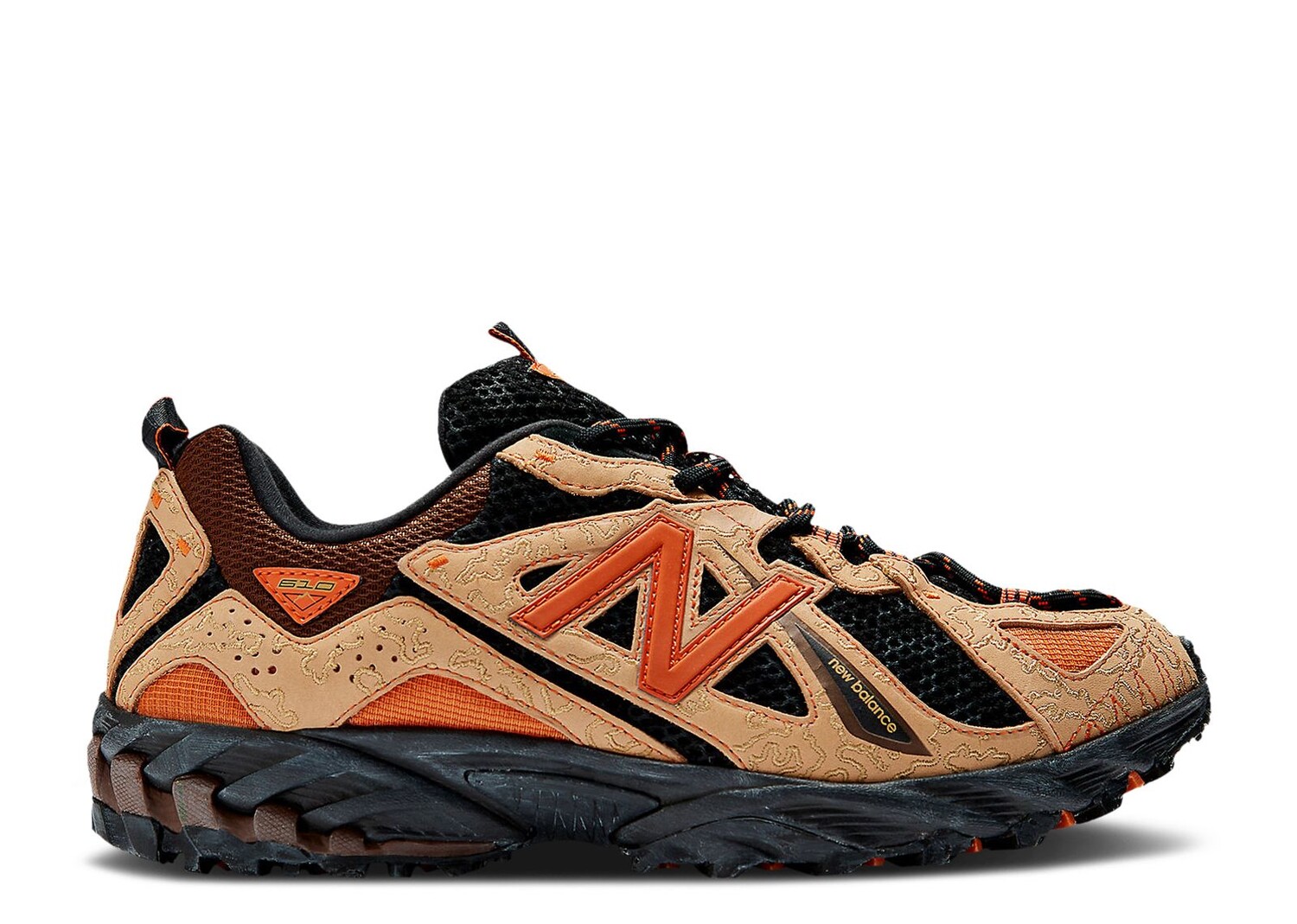

Кроссовки New Balance Joe Freshgoods X 610 2E Wide 'Lil' Desert', коричневый