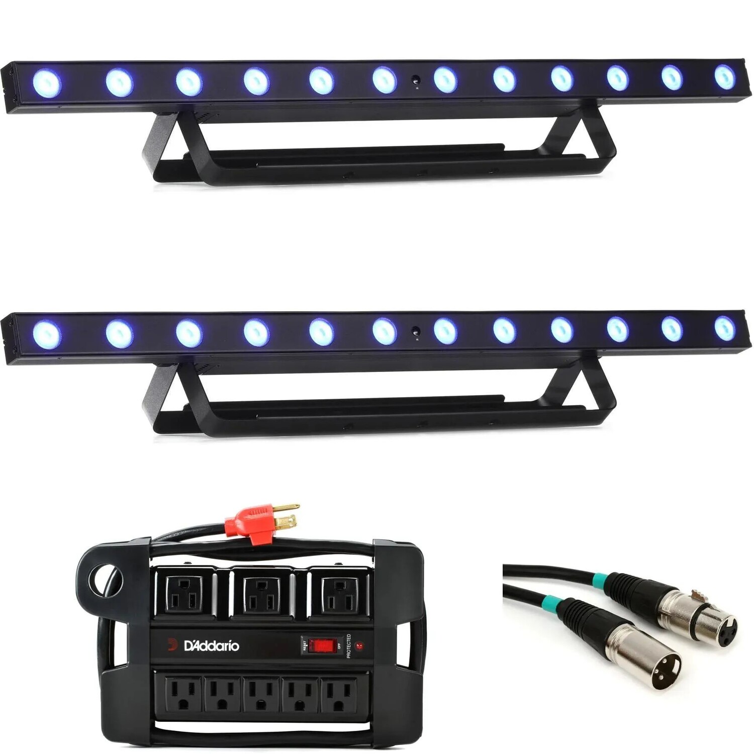 

Комплект из пары прожекторов Chauvet DJ COLORband Q3BT ILS Linear Wash Light