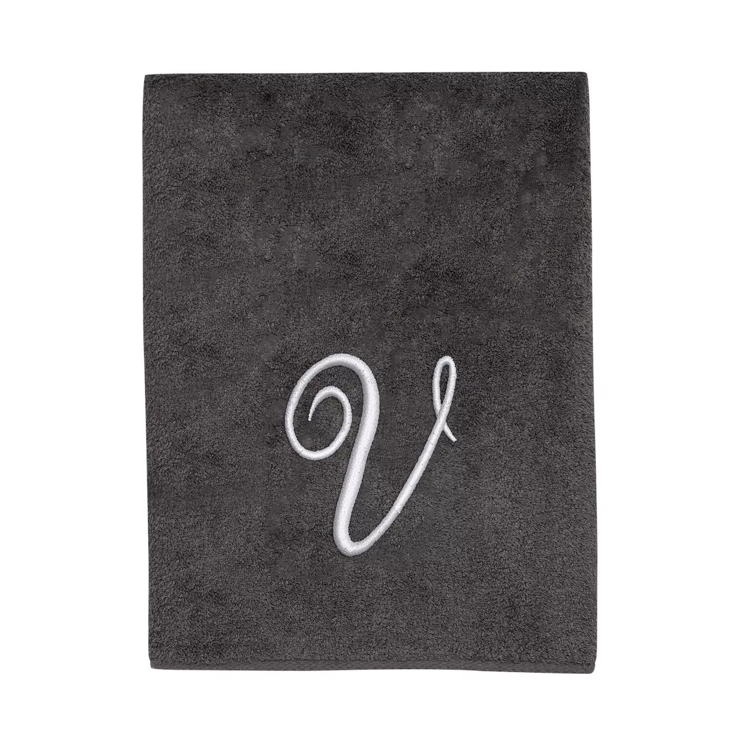 

Полотенце Avanti Premier Silver Script Monogram