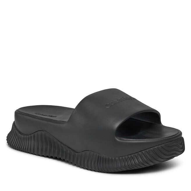 

Шлепанцы Calvin Klein TextureHybrid Slide, черный
