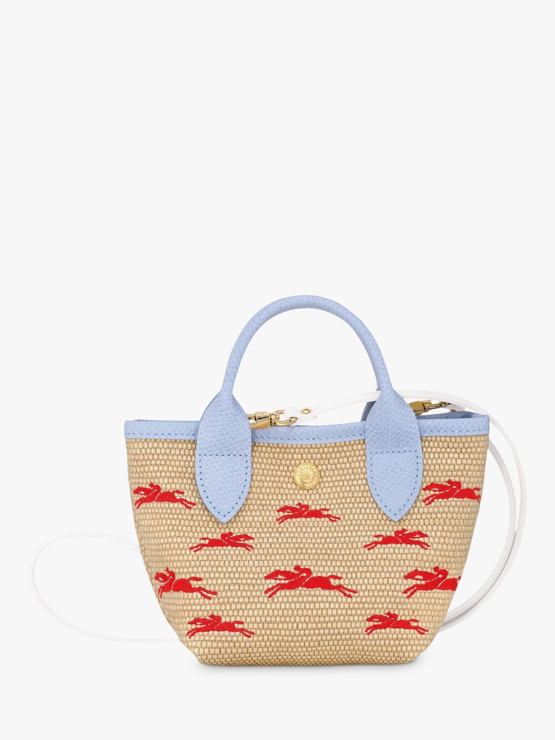 

Сумка через плечо Le Panier Pliage Basket Longchamp, голубое небо