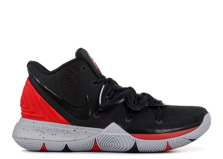 кроссовки nike kyrie flytrap 2 ep bred черный красный белый Кроссовки Nike KYRIE 5 EP 'BRED', красный