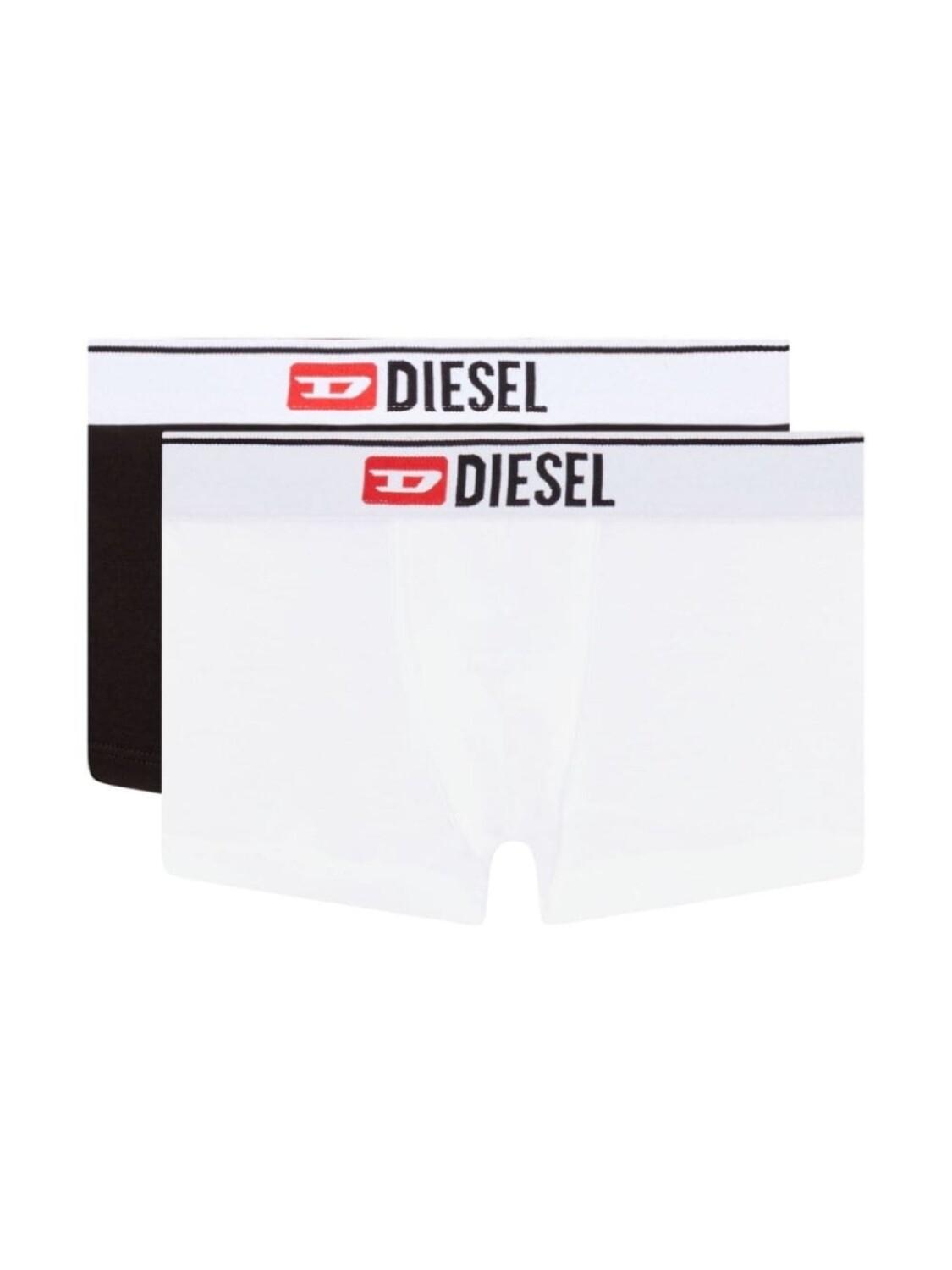 

Комплект из двух боксеров с логотипом Diesel Kids, белый