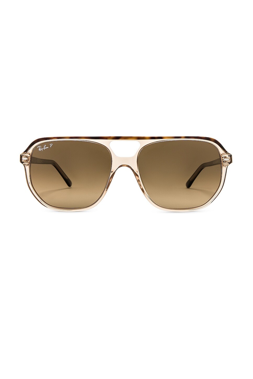 

Солнцезащитные очки Ray-Ban Aviator, цвет Havana & Transparent Brown