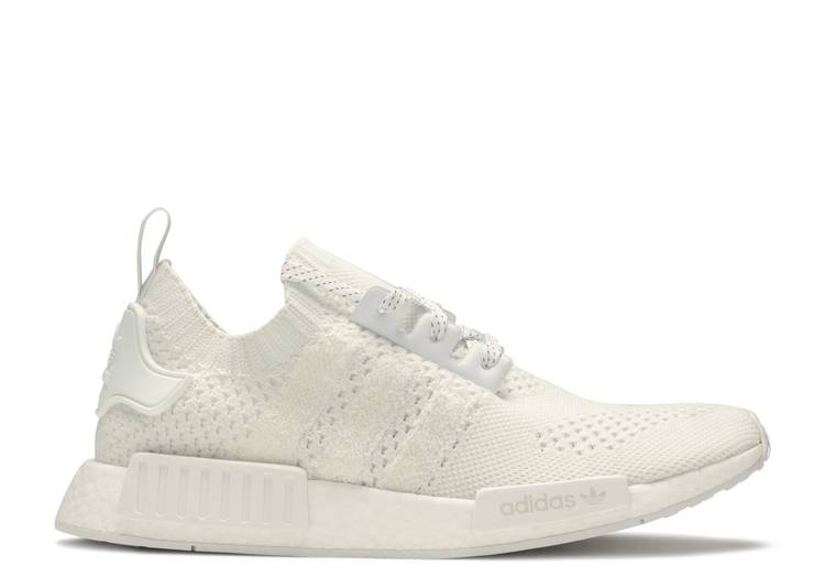 

Кроссовки Adidas NMD_R1 PRIMEKNIT 'OG KNIT - TRIPLE WHITE', белый, Белый;серый