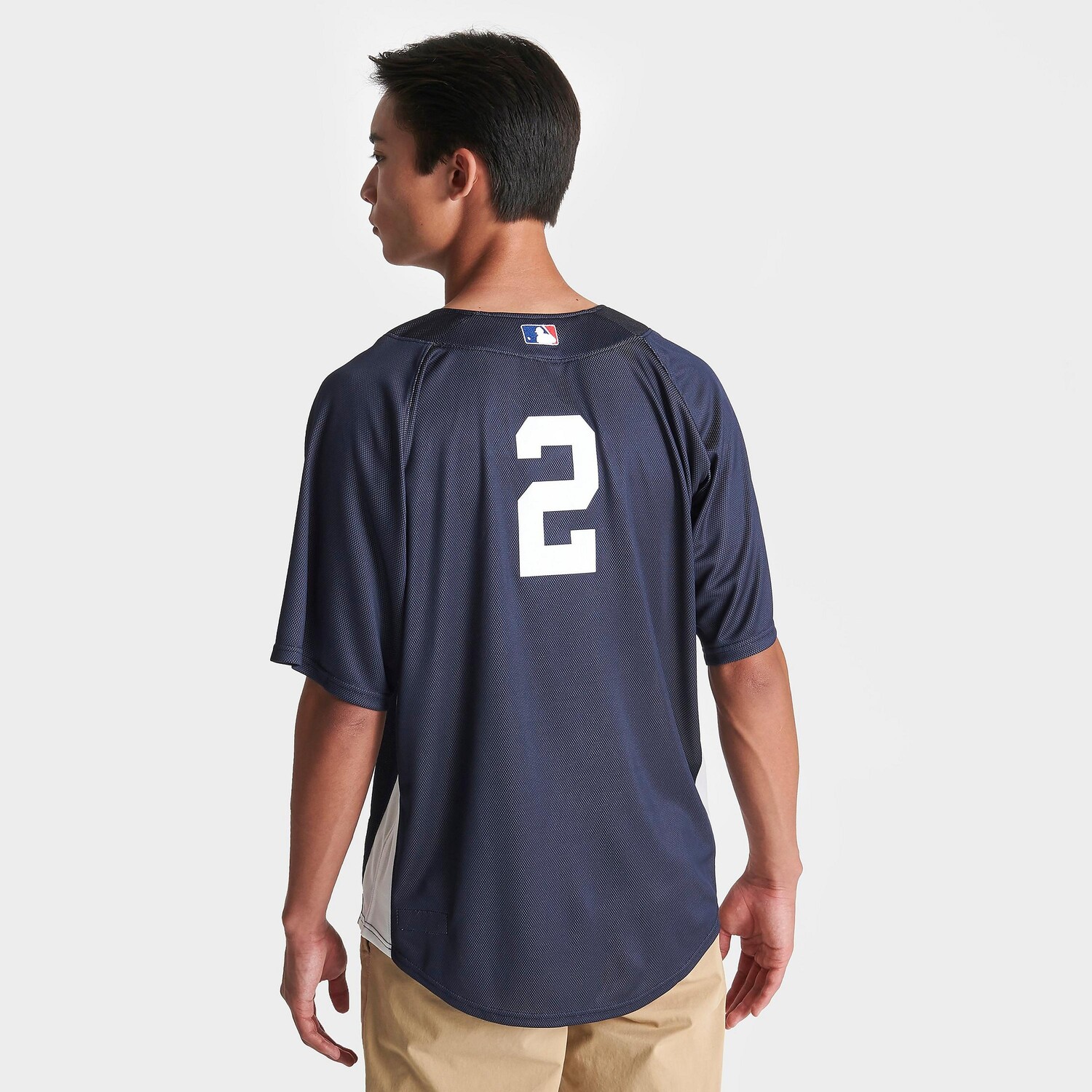 

Мужская бейсбольная майка Mitchell & Ness New York Yankees MLB Derek Jeter 2009 BP, синий