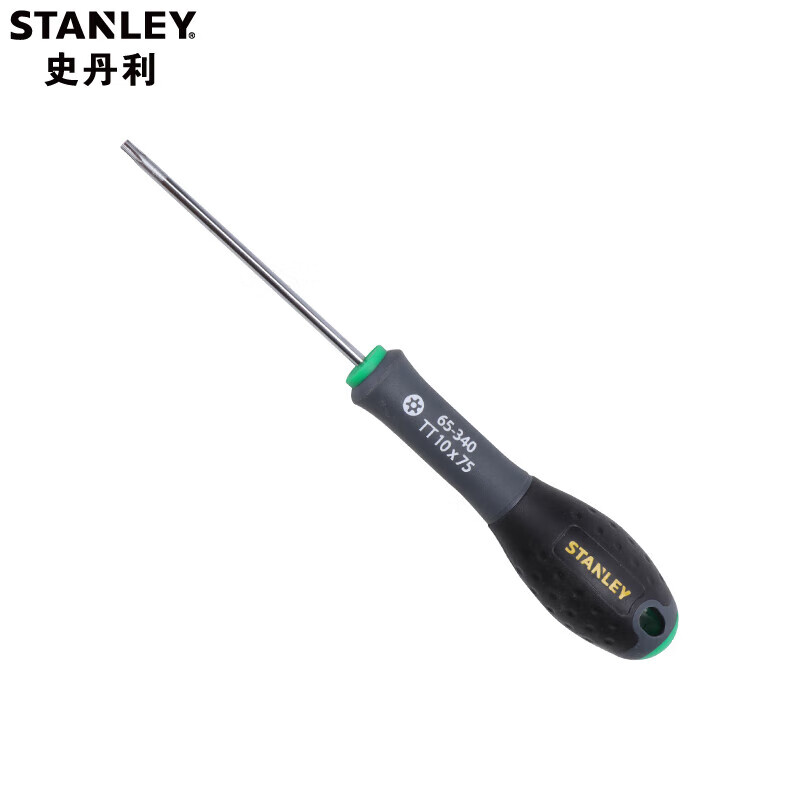 Отвертка STANLEY в форме цветка со средним отверстием и трехцветной ручкой TT15x75mm 65-395-14