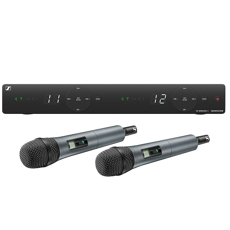 

Беспроводная микрофонная система Sennheiser Sennheiser XSW1-835 DUAL-A 2-Channel Wireless Microphone System A Band Frequency