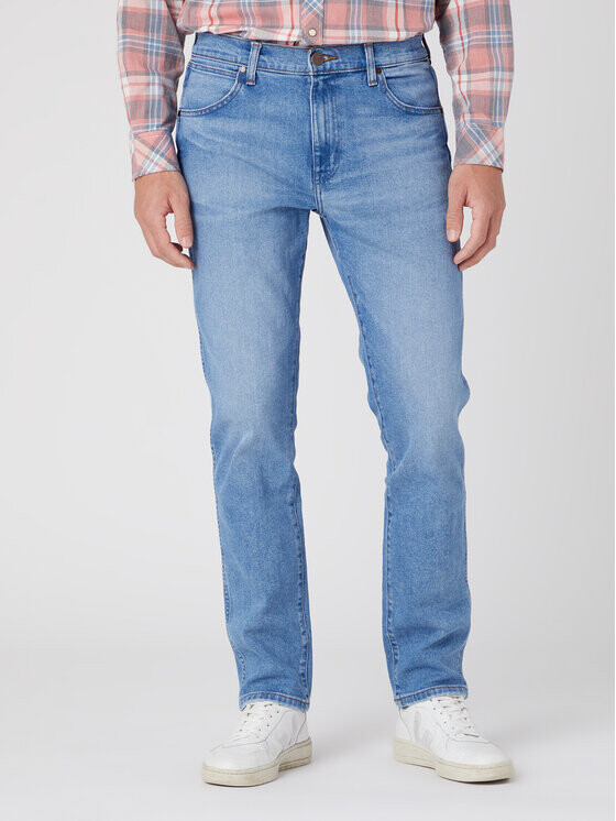 

Узкие зауженные джинсы Wrangler, синий