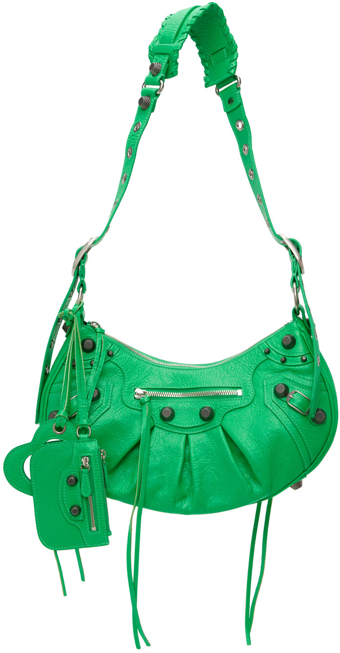 

Зеленая маленькая сумка Le Cagole Vivid Balenciaga