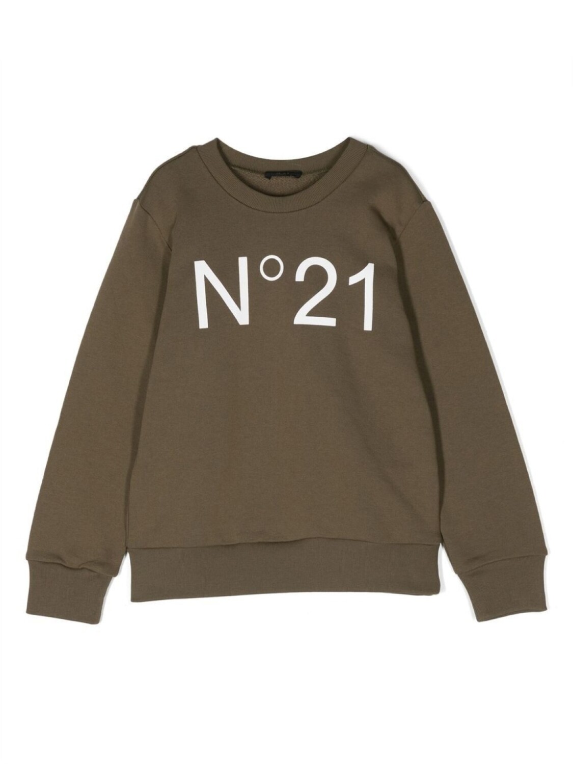 

Nº22 толстовка с логотипом, зеленый