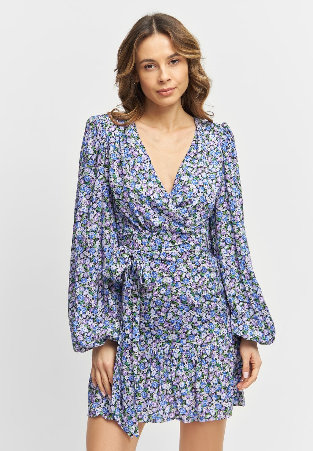 

Платье повседневное ANA VIOLET FLOWERS Laurella, цвет blue