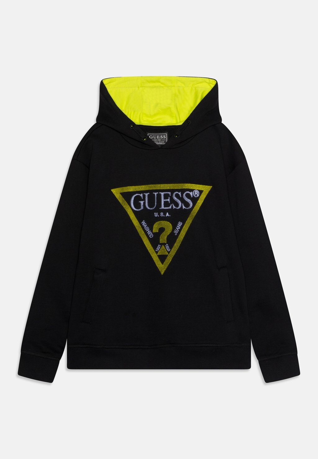

Толстовка JUNIOR HOODED ACTIVE Guess, цвет jet black