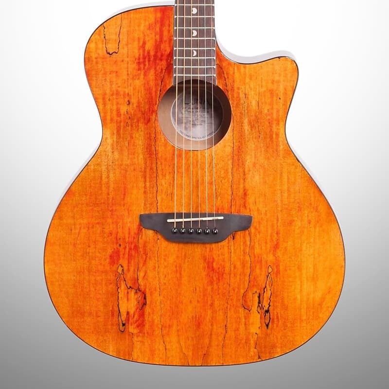 

Акустическая гитара Luna Gypsy Grand Auditorium Acoustic Guitar, Exotic Spalted Maple