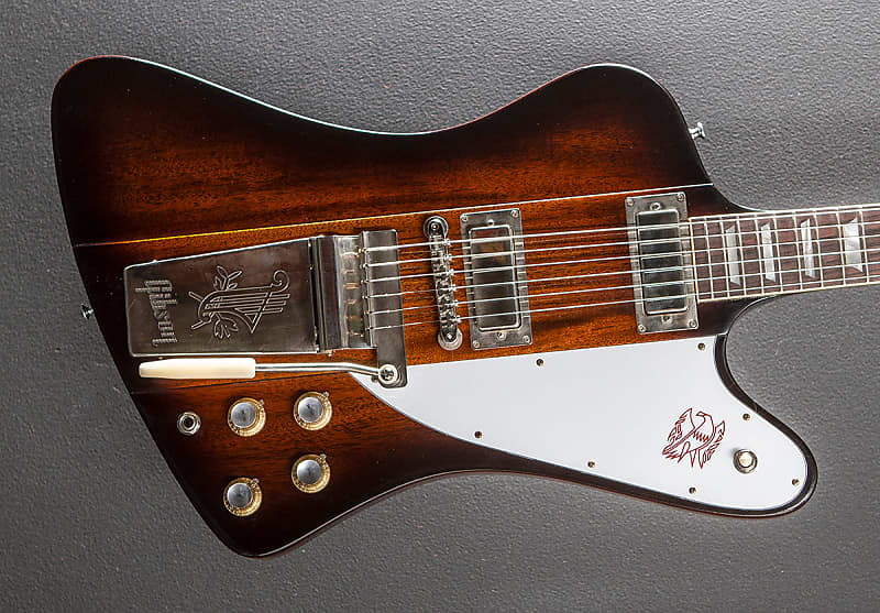 Электрогитара Gibson Custom Shop 1963 Firebird V - Vintage Sunburst