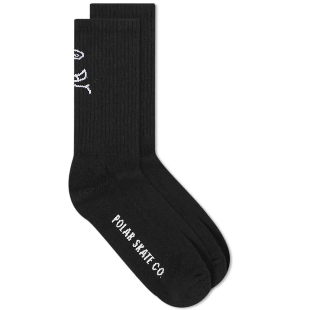 

Носки с логотипом Polar Skate Co., черный