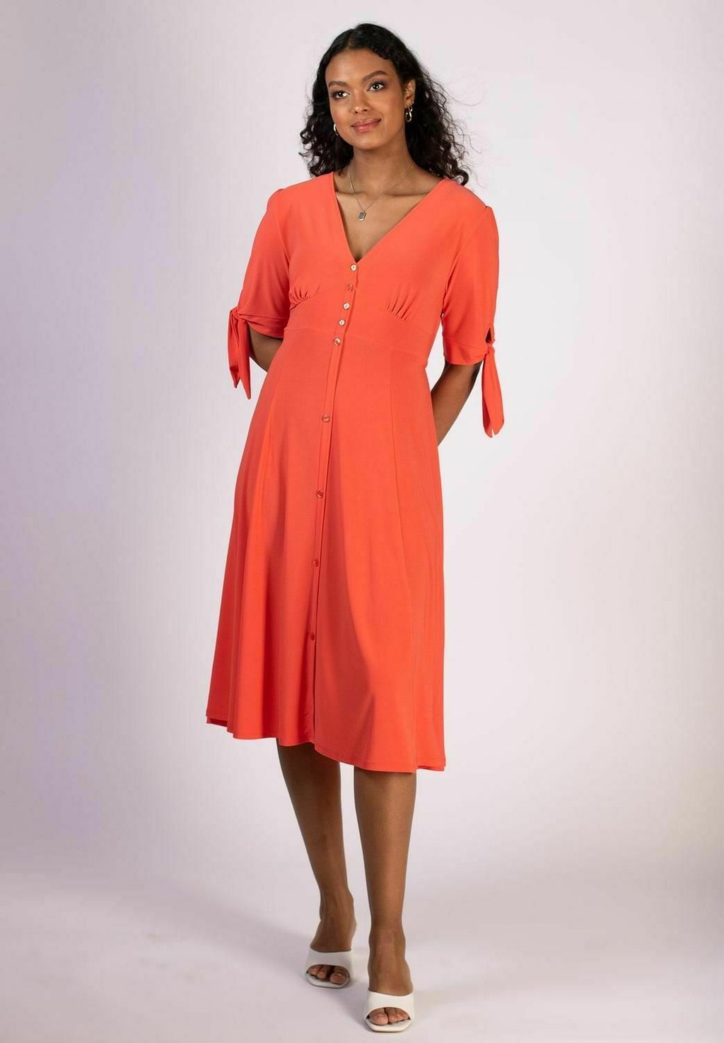 Платье-блузка Stockholms Klänningsfabrik, цвет coral