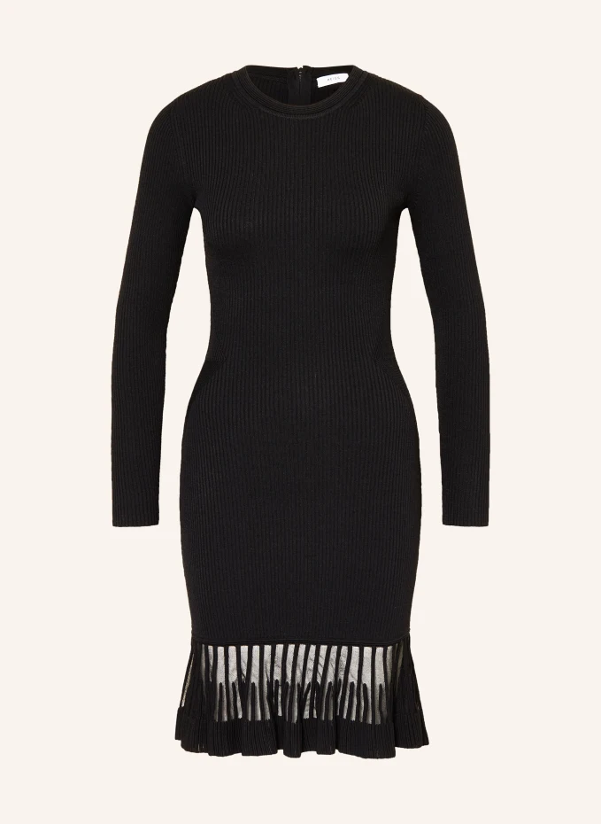 

Трикотажное платье тиган Reiss, черный