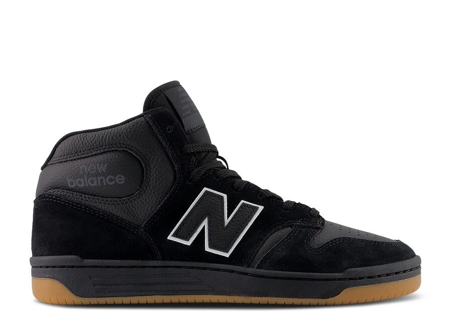 

Кроссовки New Balance Numeric 480 High, цвет Black Gum