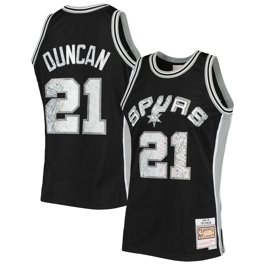 

Джерси Mitchell & Ness San Antonio Spurs, черный