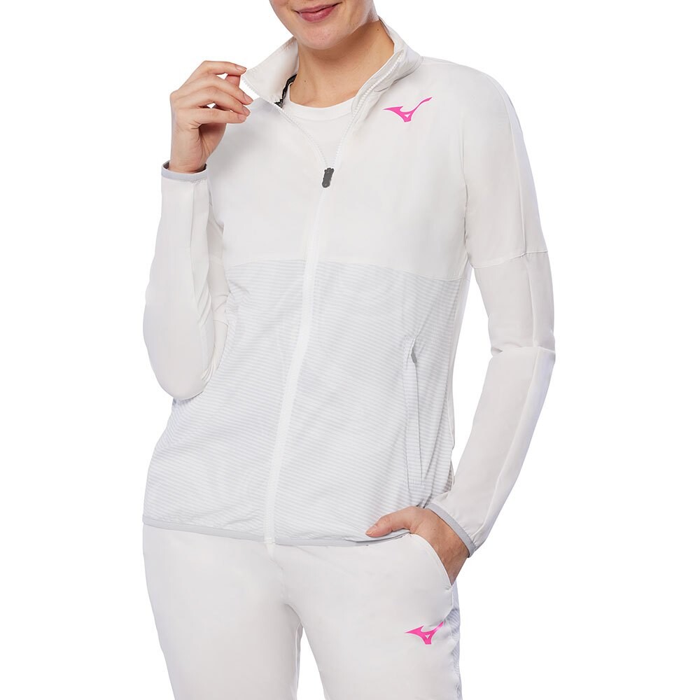 

Куртка Mizuno Charge Printed Tracksuit, белый