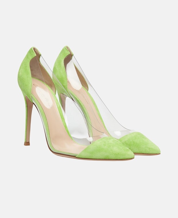 

ТУфли лодочки Gianvito Rossi, серебряный