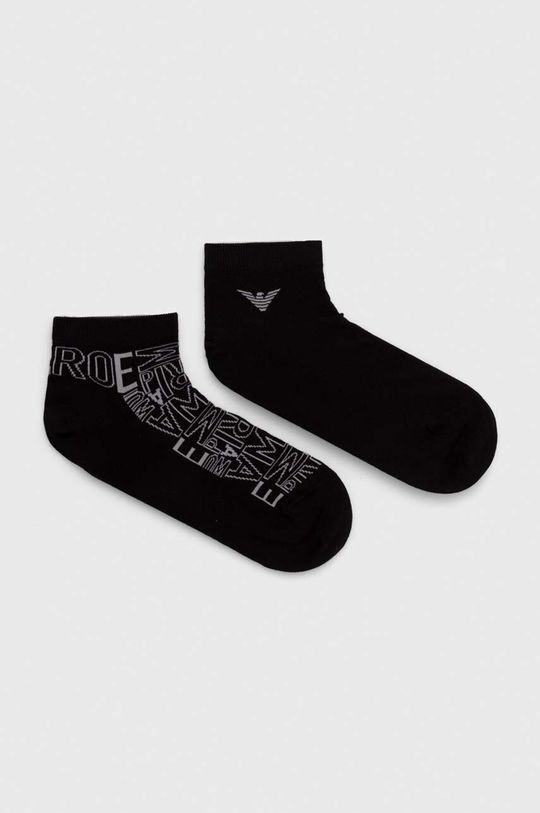 2 упаковки носков Emporio Armani Underwear, черный