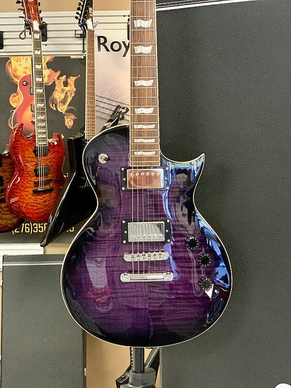 

Электрогитара ESP LTD EC-256 FM with Hard Case , See Thru Purple Sunburst