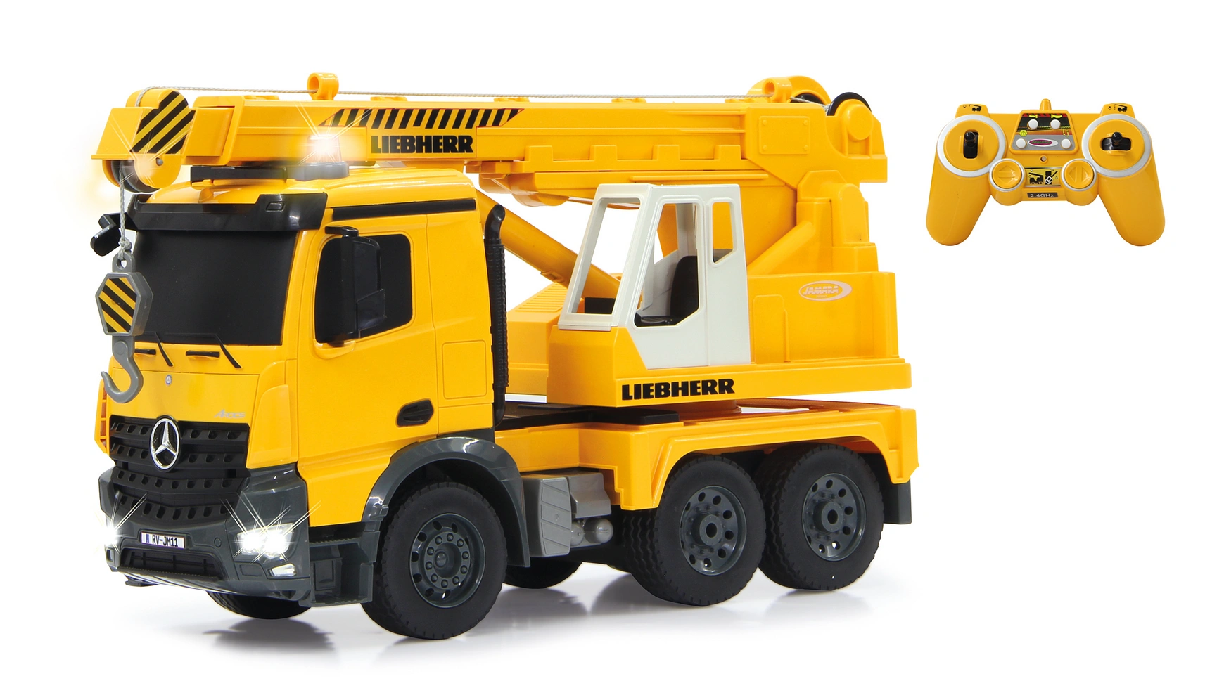

Тяжелый кран Jamara Mercedes-Benz Arocs Liebherr 1:20 2,4 ГГц