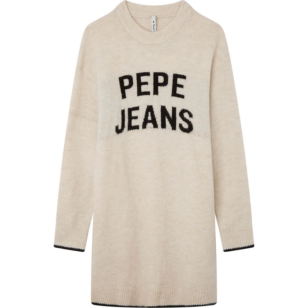 

Платье с длинным рукавом Pepe Jeans Veronique, бежевый